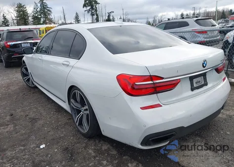 2016 BMW 750I z USA, uszkodzony, nr VIN WBA7F0C59GGM20665